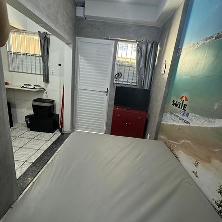 Suite Mar 210 - Economica E Compacta - Praia Do Morro - Predio Frente Mar Com Elevador, Atravessou A Avenida, Ja Esta Na Praia - Garagem - Internet Guarapari Exteriér fotografie