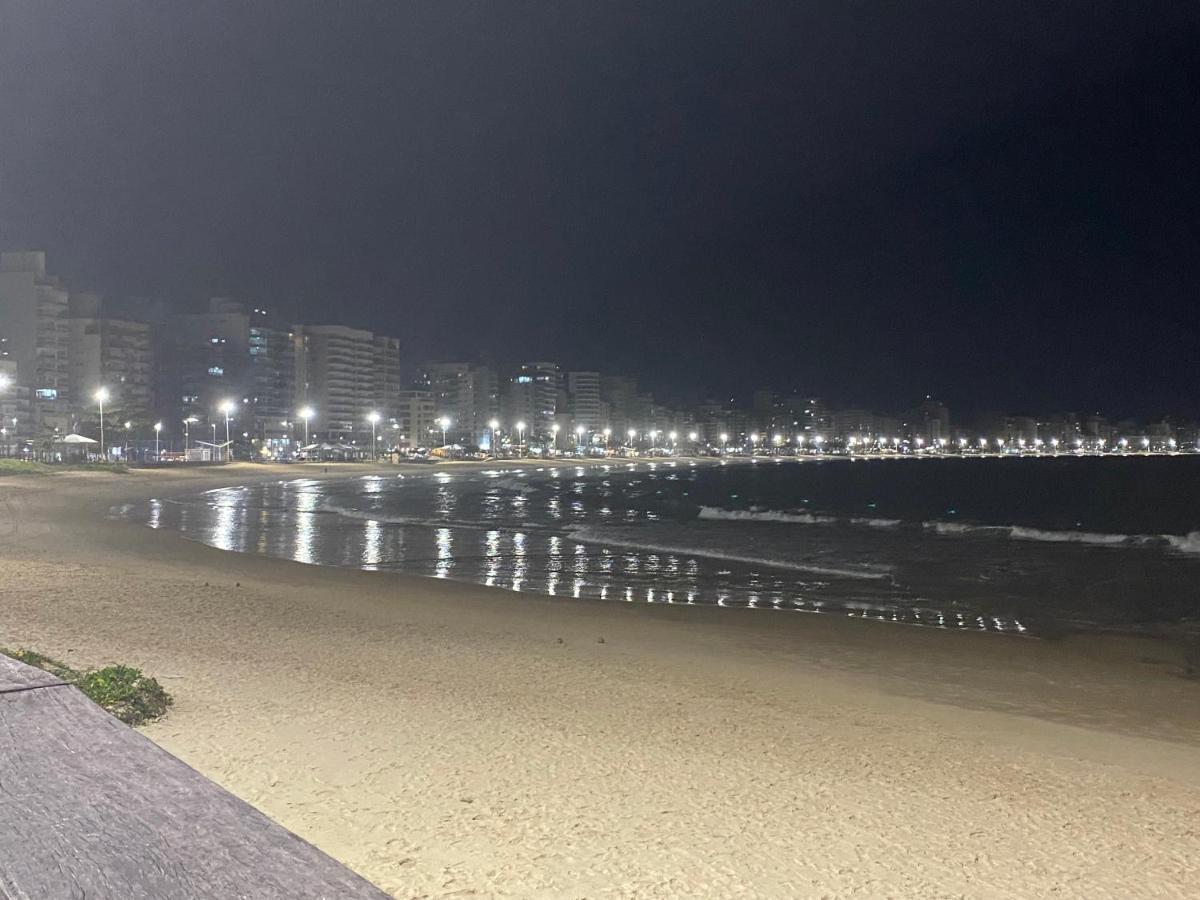 Suite Mar 210 - Economica E Compacta - Praia Do Morro - Predio Frente Mar Com Elevador, Atravessou A Avenida, Ja Esta Na Praia - Garagem - Internet Guarapari Exteriér fotografie
