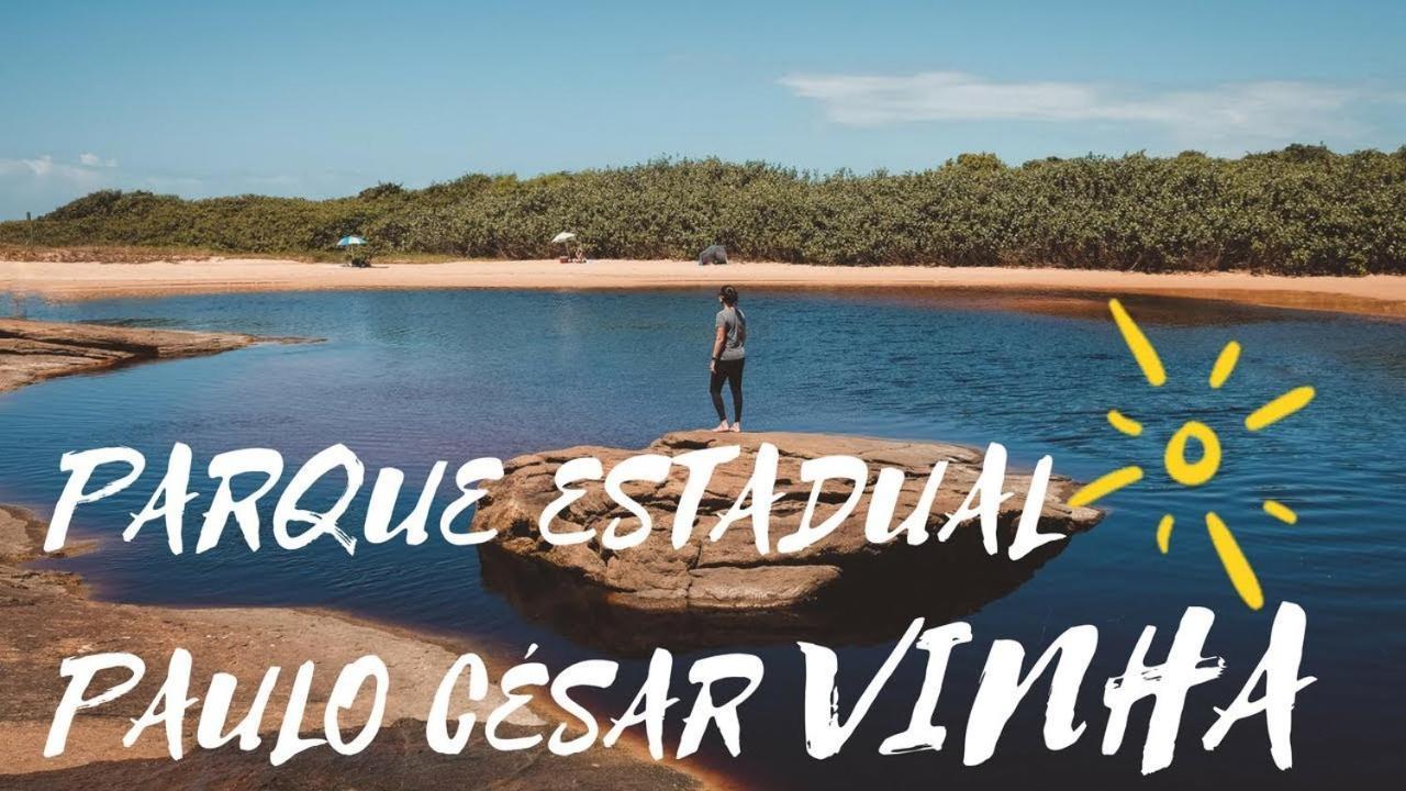 Suite Mar 210 - Economica E Compacta - Praia Do Morro - Predio Frente Mar Com Elevador, Atravessou A Avenida, Ja Esta Na Praia - Garagem - Internet Guarapari Exteriér fotografie