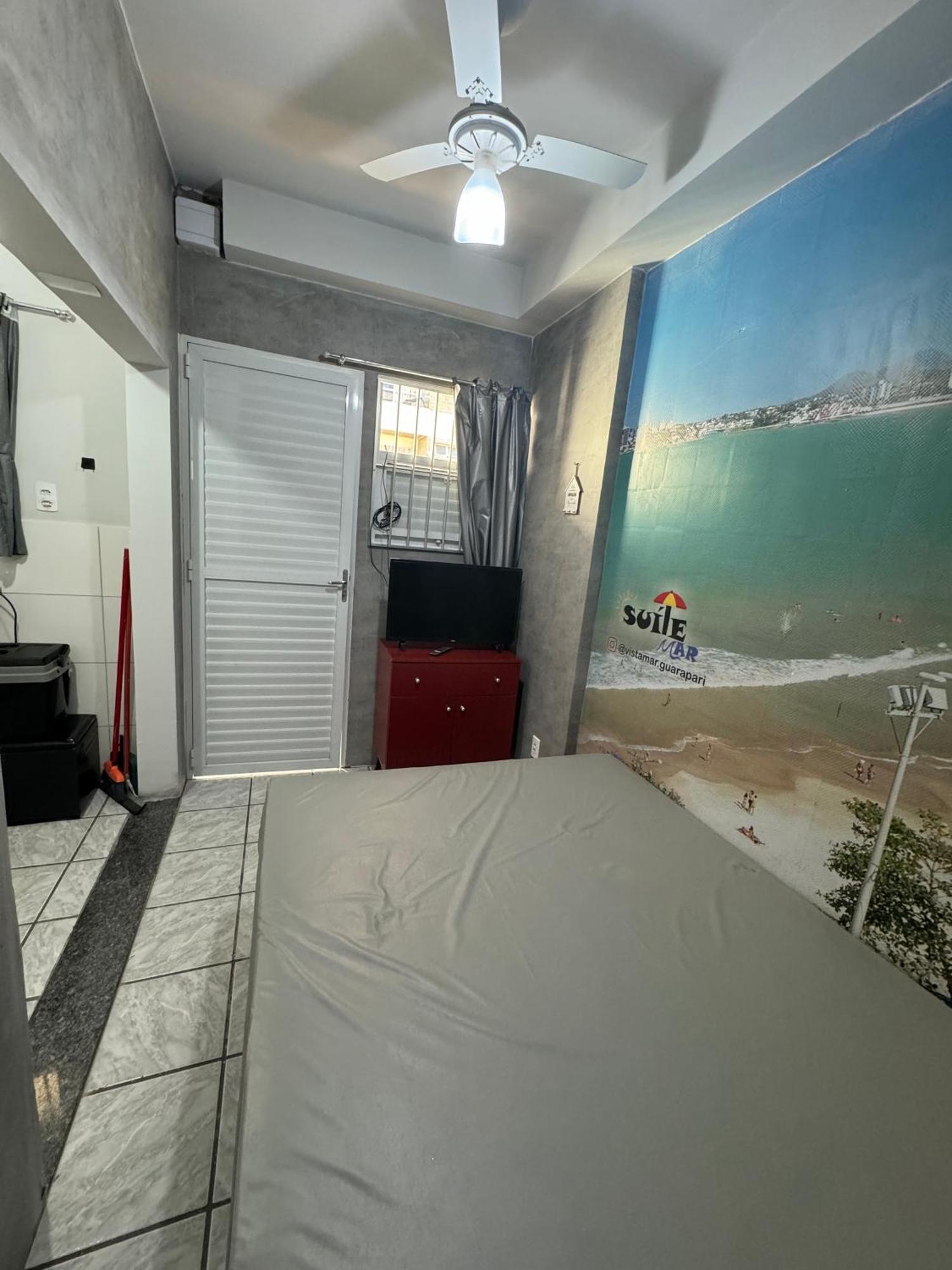Suite Mar 210 - Economica E Compacta - Praia Do Morro - Predio Frente Mar Com Elevador, Atravessou A Avenida, Ja Esta Na Praia - Garagem - Internet Guarapari Exteriér fotografie