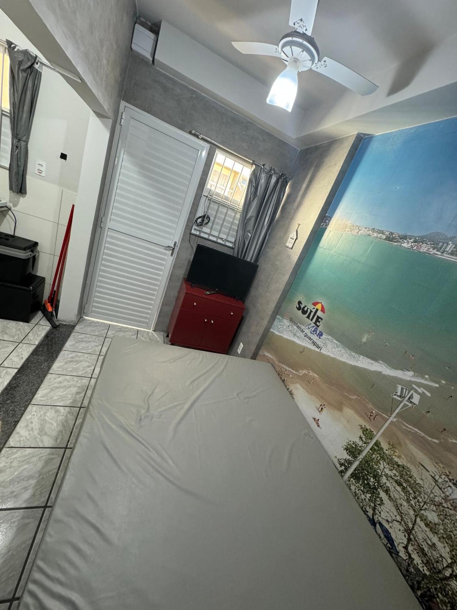 Suite Mar 210 - Economica E Compacta - Praia Do Morro - Predio Frente Mar Com Elevador, Atravessou A Avenida, Ja Esta Na Praia - Garagem - Internet Guarapari Exteriér fotografie